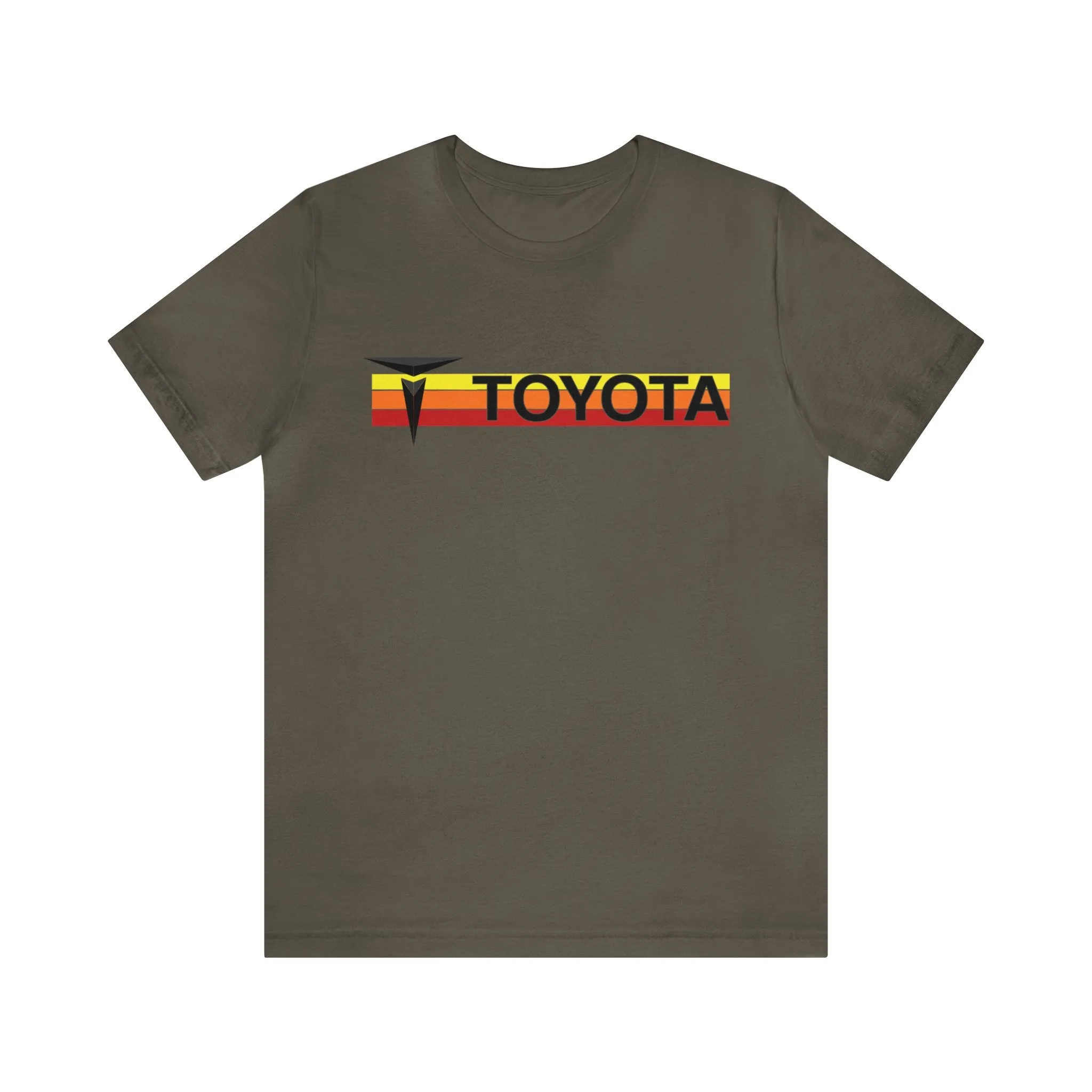 3 Stripe T Old School Design Fitted Short Sleeve T shirt - Reefmonkey