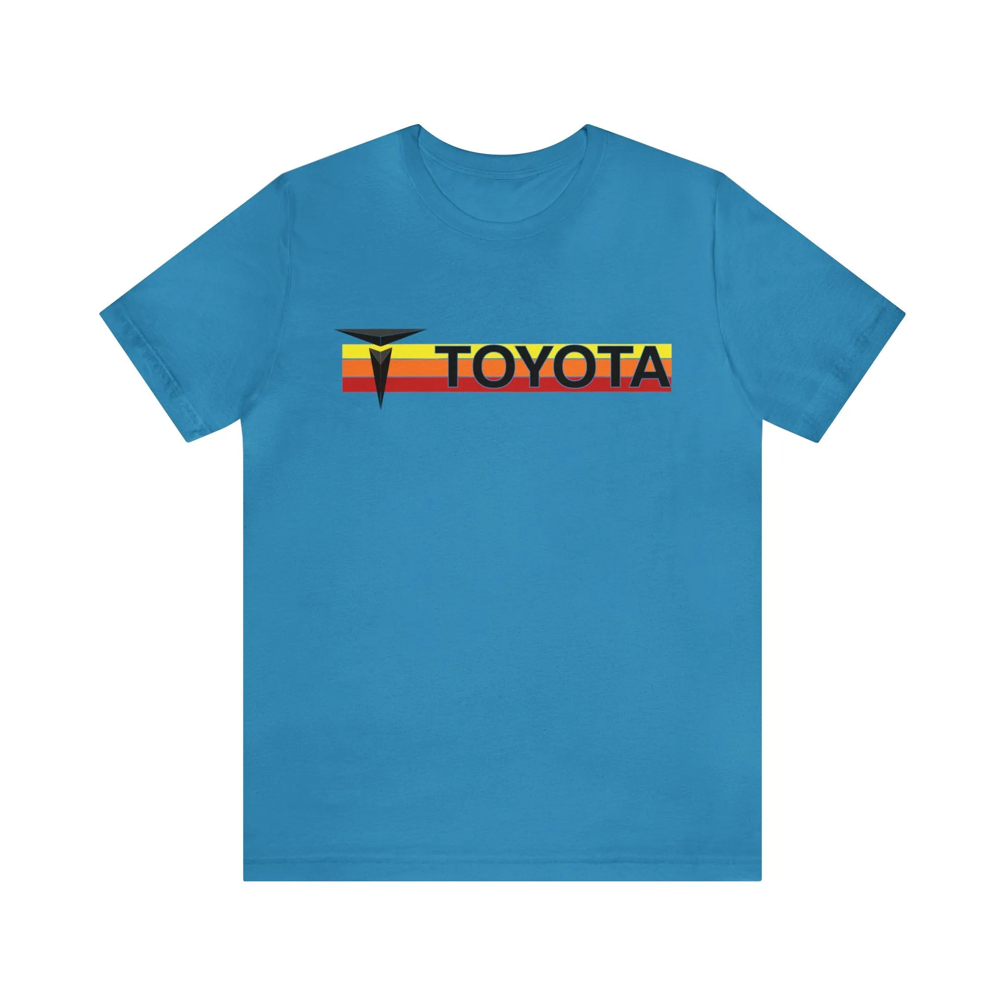 3 Stripe T Old School Design Fitted Short Sleeve T shirt - Reefmonkey