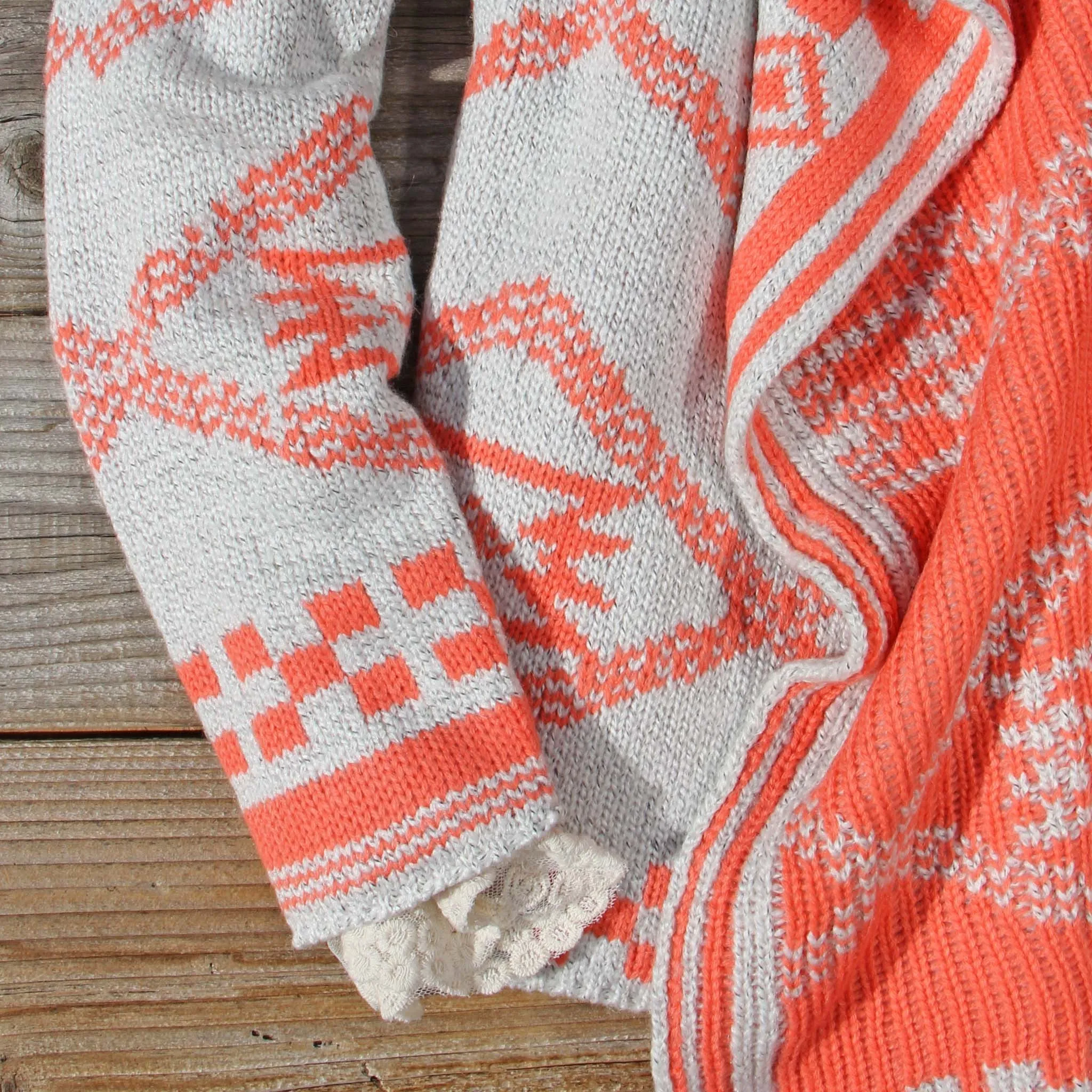 Autumn Cactus Sweater