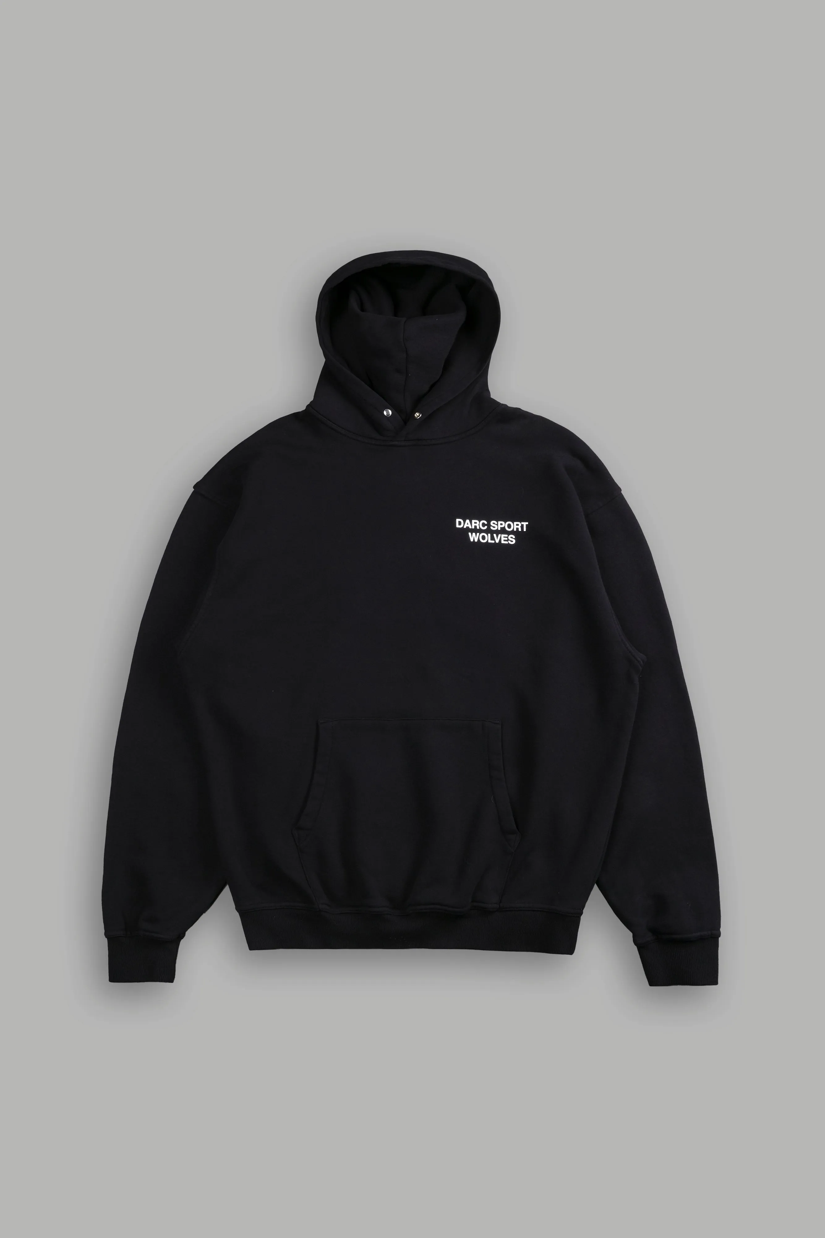 Darc Sport Wolves Blossom "Pierce" Hoodie in Black