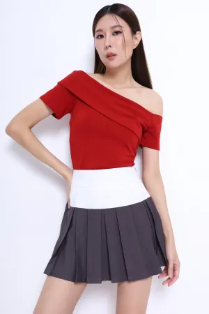 Josephine Asymmetrical Neckline Top