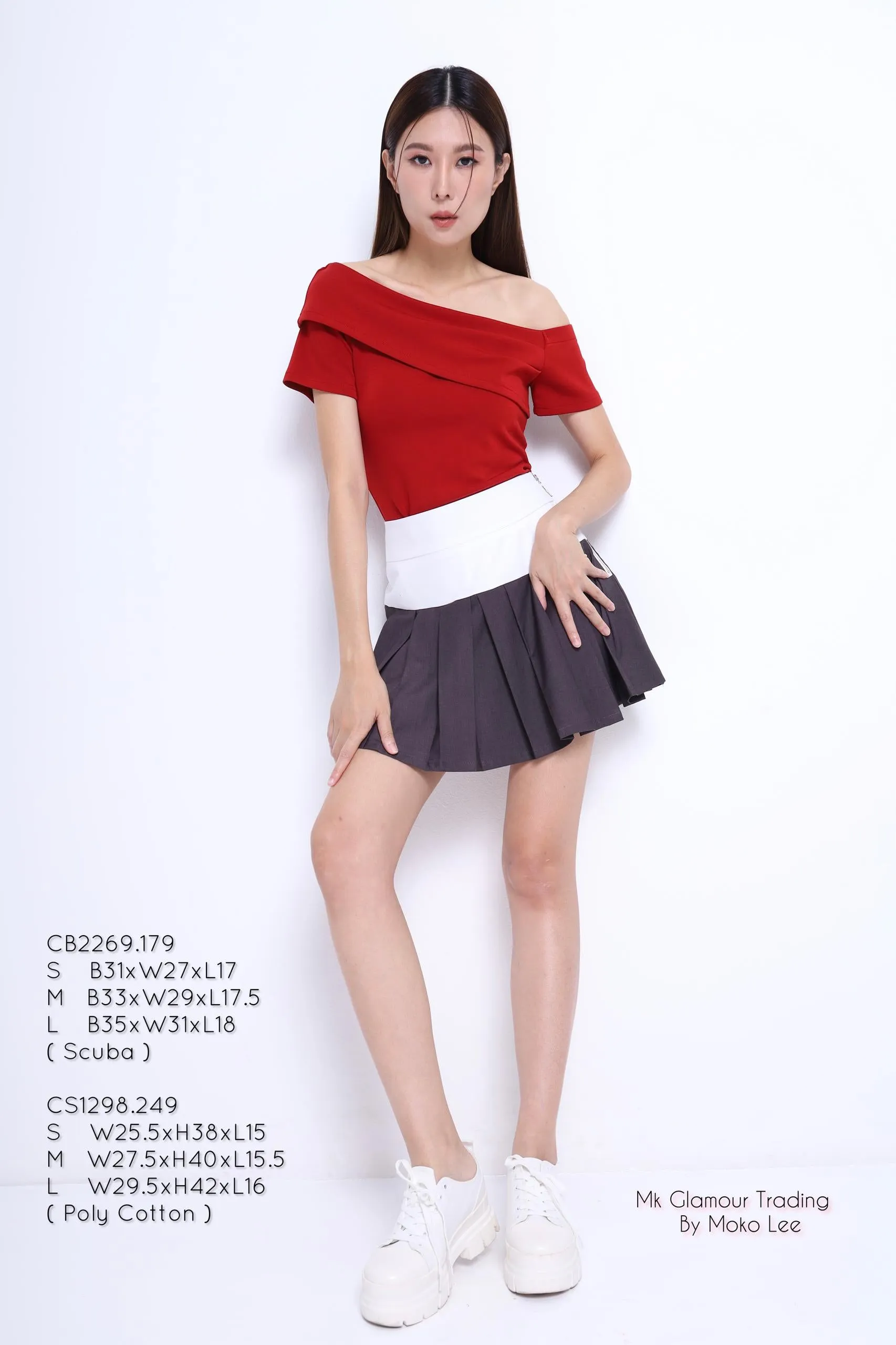 Josephine Asymmetrical Neckline Top