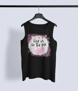 Love Is in the Air – Romantic Graphic Tank Top