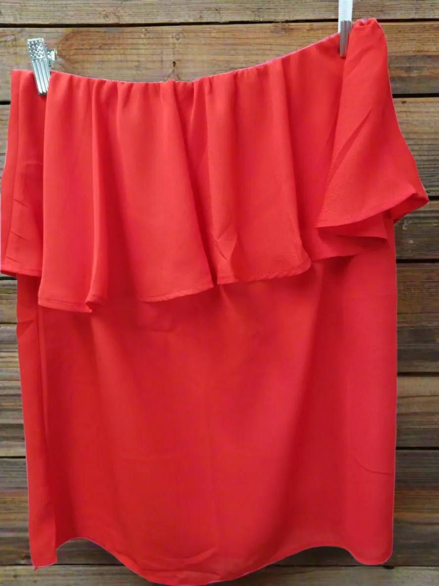 Off-the-shoulder Tube Top