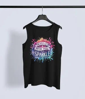 Radiate Positivity – Chic Graphic Tank Top