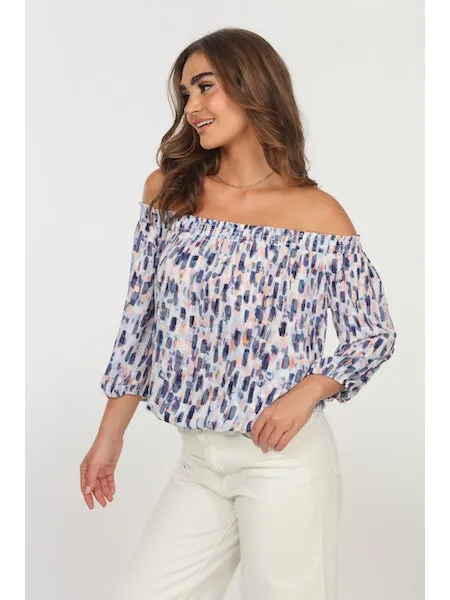 Sky's Off The Shoulder Top