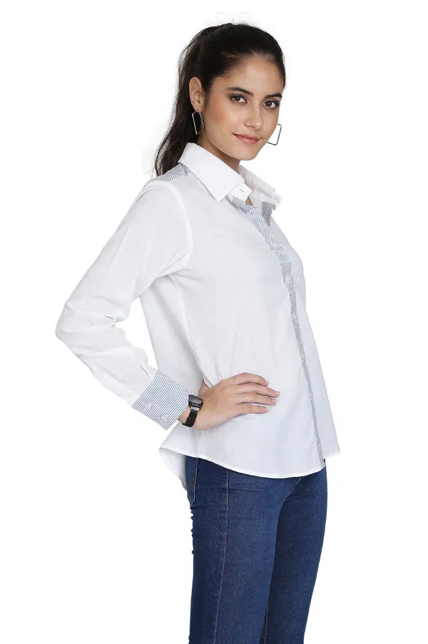 STYLIZED WHITE SHIRT