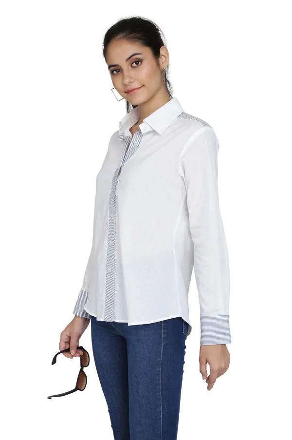STYLIZED WHITE SHIRT