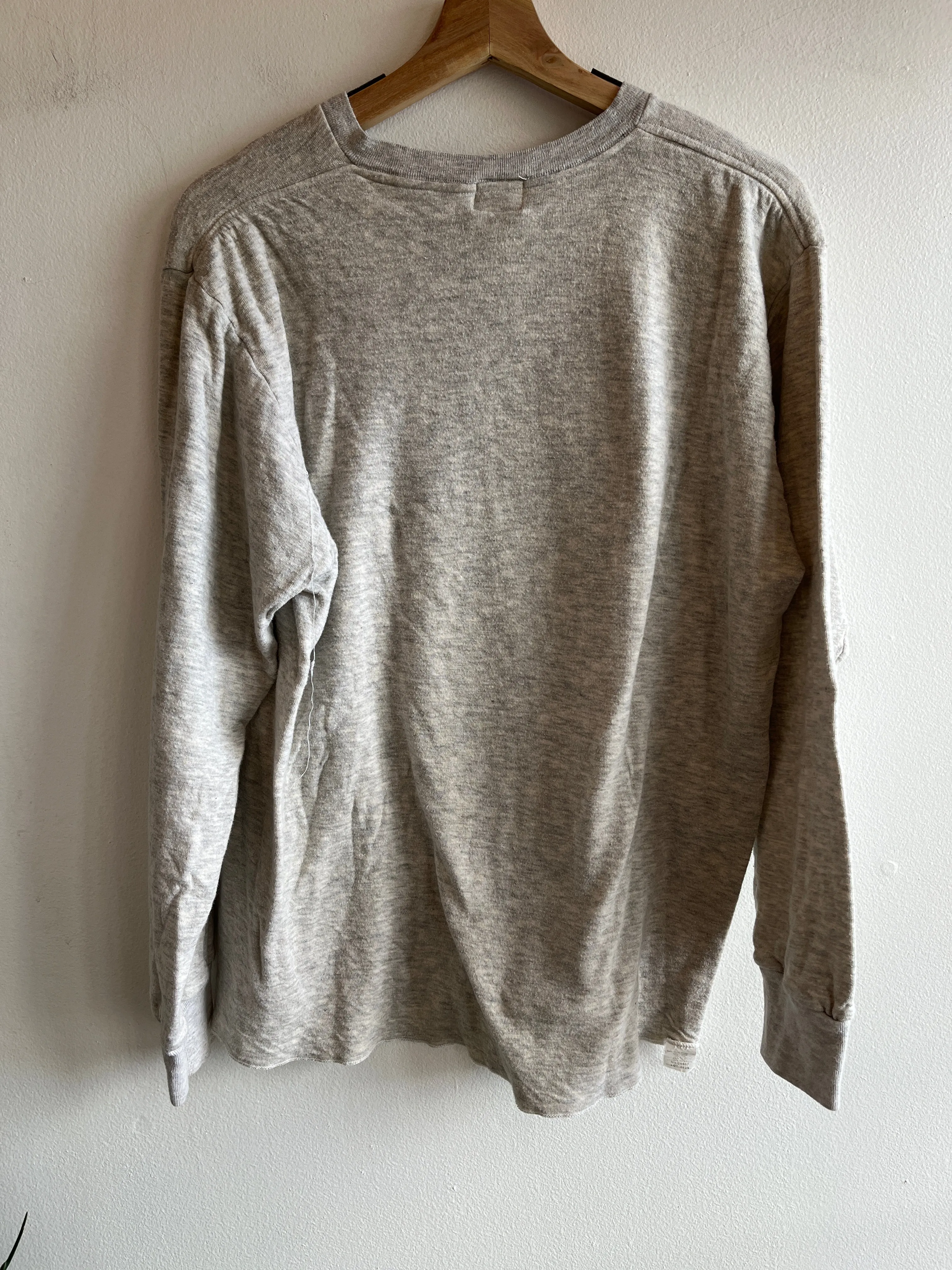 Vintage 1980s Grey Duofold Thermal Shirt