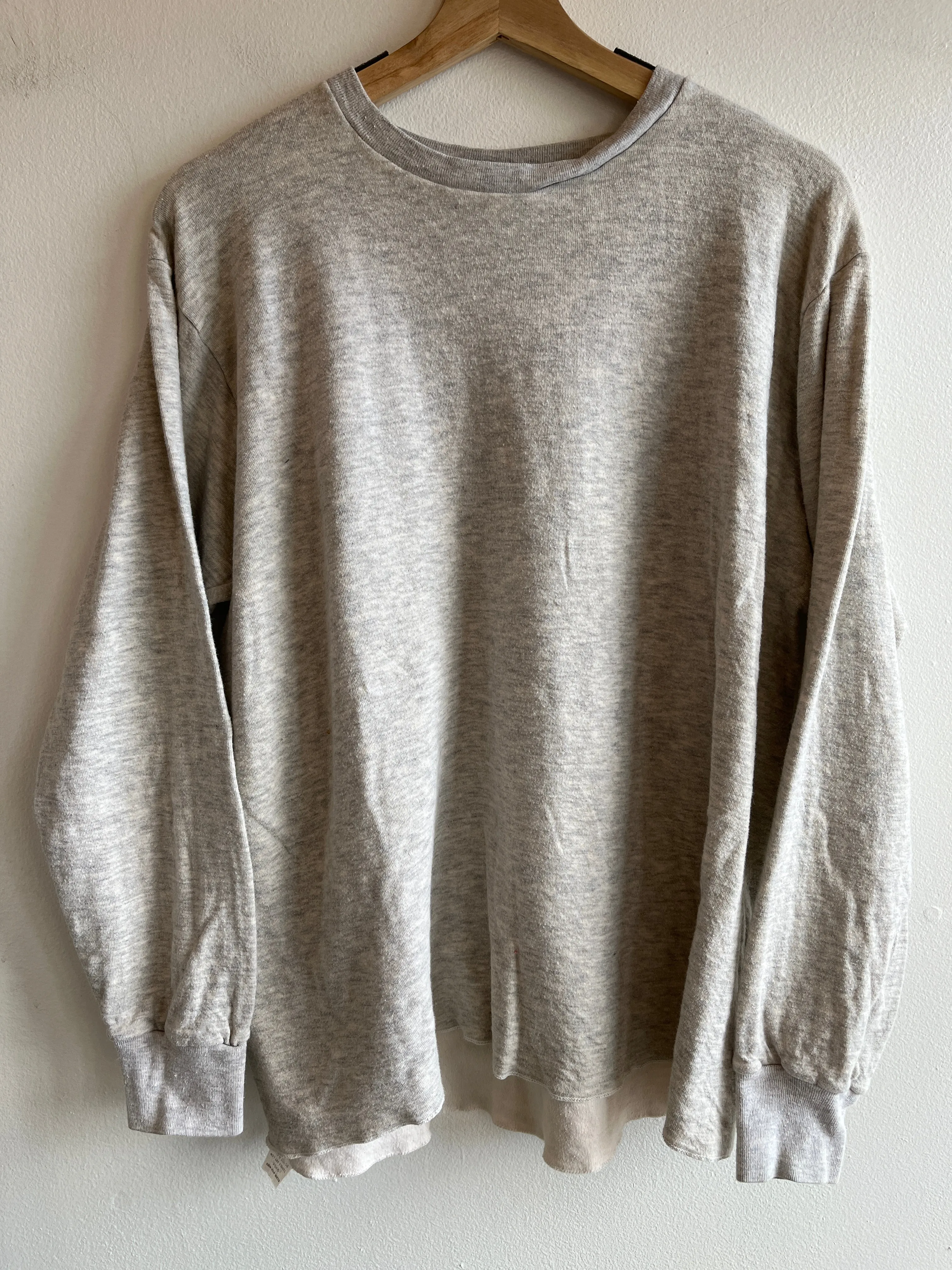 Vintage 1980s Grey Duofold Thermal Shirt