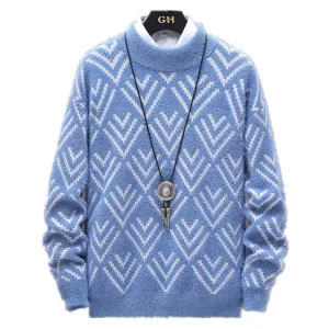West Louis Winter Cashmere Warm Turtleneck Sweater