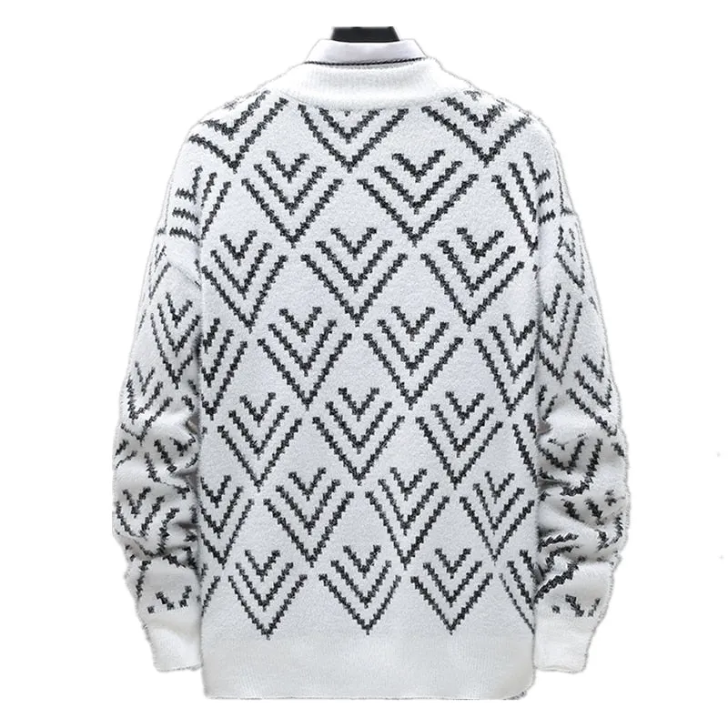 West Louis Winter Cashmere Warm Turtleneck Sweater
